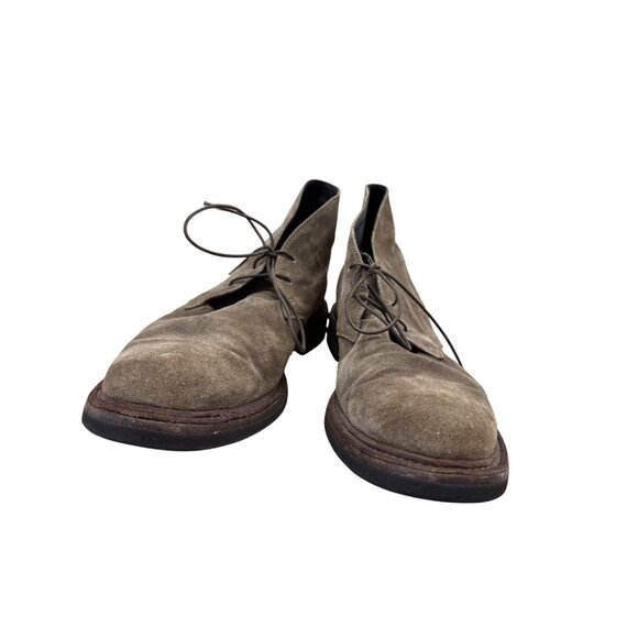 Pantofola DOro Mens Gray Suede Leather Ankle Boots Size 10.5 SKU 7319 main image 6